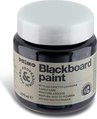Immagine prodotto di Vernice nera per ardesia 250 ml