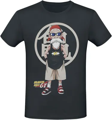 Produktbild von Dragon Ball T-Shirt Herren GT - Kamesennin schwarz S