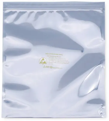 Image de QUADRIOS, 1903EC103, Sachet de protection zippé ESD, 200 x 250 mm, 10 pièces