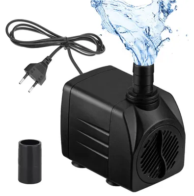 Zdjęcie produktu dla Miniaturowa pompa wodna o wydajności 600 l/h i mocy 10 W, ultracicha, przeznaczona do akwariów, stawów i fontann