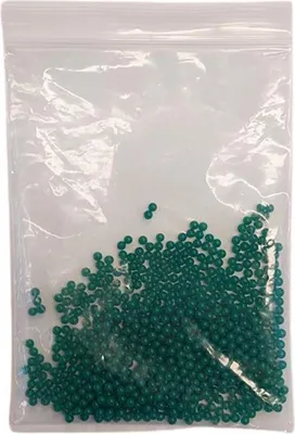 Produktbild von HBx natürliche lebende Wasserperlen, grün, Beutel mit 15 g