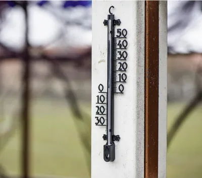 Obrázek produktu pro Hama 00186405, Mechanický teploměr, Vnitřní/venkovní, °C, -30 - 50 °C, Analog, Černá