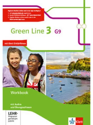 Immagine prodotto di Green Line 3 G9. Workbook mit Audios und Übungssoftware