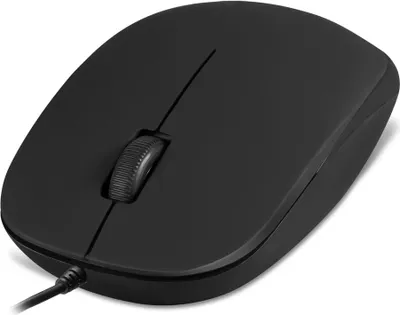 Obrázok produktu pre Perixx PERIMICE-201 P B, drôtová optická myš, kábel PS/2, čierna