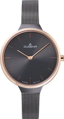 Produktbild von Dugena 4461046 Damen-Armbanduhr, Edelstahl-Gehäuse, Metall-Armband
