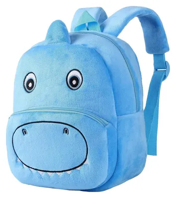 Produktbild von Kinderrucksack 3D Tier Plüsch Dinosaurier ab 1 Jahr leicht verstellbare Gurte