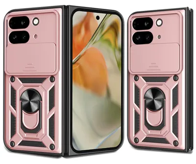 Produktbild von Techsuit Camshield Back Cover Hülle für Google Pixel 9 Pro Fold - Roségold