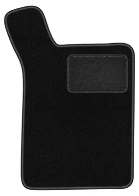Image de Tapis conducteur en moquette pour Renault 21 1986-1996 (berline) – 1 pièce, noir, sur mesure – Wielganizator LUX