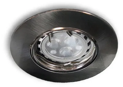 Produktbild von C-Light 12 V LED Einbaustrahler Spot MR11 rund alu gebürstet - 3,3 W warmweiss