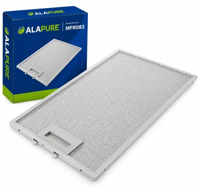 Productafbeelding van Alapure metalen filter, geschikt voor Constructa 11022472, afmetingen 382x192x8 mm