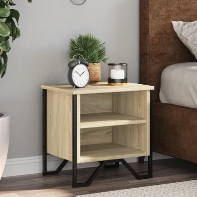 Obrázek produktu pro vidaXL Noční stolky 2 ks Dub Sonoma 40x30x40 cm výrobek ze dřeva