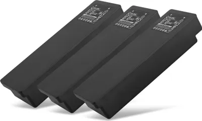 Produktbild von subtel 3x Akku für Fernbedienung Kompatibel mit Scanreco 592, Mini, 590, 1026 - (3000mAh, 7.2V)