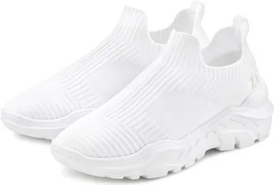 Produktbild von LASCANA Sneaker Slip-On-Sneaker, weiß Größe 43