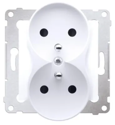 Obrázek produktu pro Kontakt-Simon DGZ2MZN.01/11, Bílá, Plast, IP20, 250 V, 75 mm, 46 mm