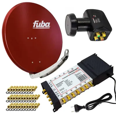 Produktbild von PremiumX SAT Anlage Fuba DAA 850 R Antenne 5/12 Multiswitch LNB F-Stecker