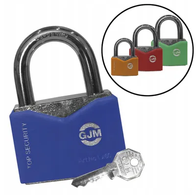 Produktbild von GJM Bügelschloss gehärteter Bügel Sicherheit 50 mm