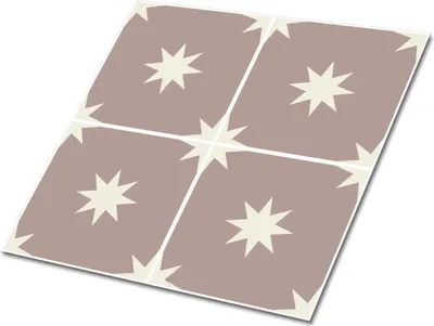 Produktbild von Selbstklebende Platten 30x30 cm Wandpaneele 9 Stück im Set Wanddeko - Quadrate und Sterne