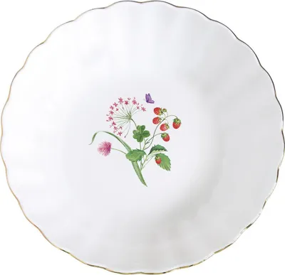 Produktbild von Suppenteller, Schale EN PLEIN AIR Frühlingswiese D. 20cm Porzellan Easy Life