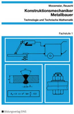 Produktbild von Konstruktionsmechaniker Metallbauer Fachstufe 1. Arbeitsblätter