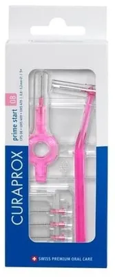 Produktbild von CURAPROX CPS 08 Zahnbürste Prime Start 08, rosa, 5 Stück