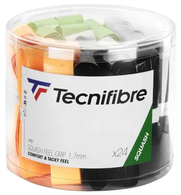Produktbild von Tecnifibre Feel Pvc Of 24 Squashgriff 24 Einheiten Mehrfarbig  Mehrfarbig One Size