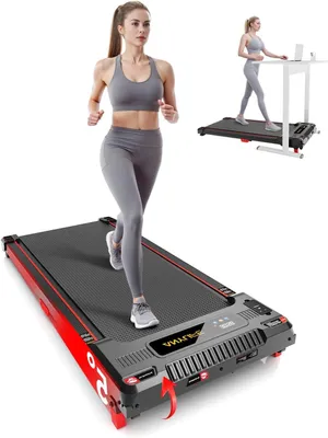 Productafbeelding van Compacte Loopband – Desk Walking Pad – Hardloopband Voor Thuis En Kantoor – Stil Met LED-Display