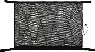 Produktbild von Auto-Gepäcknetz-Aufbewahrung, Autodach-Netzdecke, Gepäcknetz-Universal-Netztasche, geeignet für Auto-Vierdach-Armlehnen, SUVs, Jeeps, LKWs (Netzseile)
