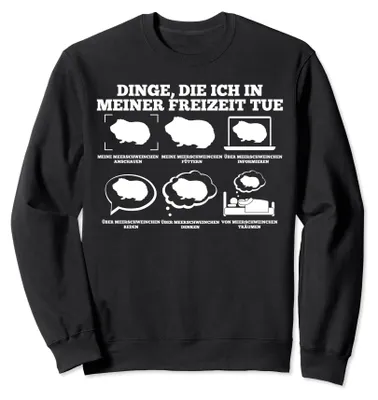 Produktbild von Meerschweinchen Meerschwein Haustier Sweatshirt