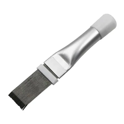Image de Outil de nettoyage en acier inoxydable pour les lamelles des climatiseurs – Outil de réparation pour condensateurs linéaires