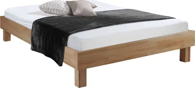 Produktbild von Bettgestell - Kernbuche massiv - 140 x 200 cm