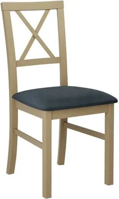 Image de Chaise de salle à manger FRATONIA 5 - chêne Sonoma / bleu