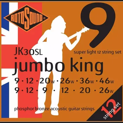 Produktbild von Rotosound JK30SL Jumbo King Saiten für Akustikgitarre