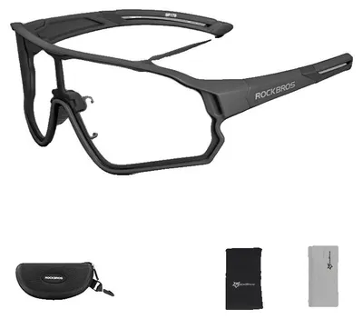 Immagine prodotto di Occhiali da ciclismo, protezione UV400, design leggero, 10139, fotocromatici