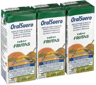 Zdjęcie produktu dla Bioral Casen Brik Fruit Oralsuero 200 ml Packung 3 U