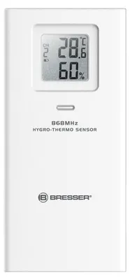 Productafbeelding van Bresser precisietemperatuur- en vochtigheidssensor, 868 MHz, voor draadloze weerstations