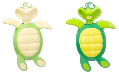 Image de Jouet pour chien Flamingo Trudo, forme de tortue, couleur verte, dimensions : 19 x 26,5 x 7,5 cm