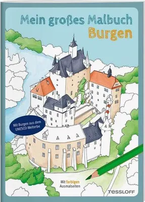 Obrázok produktu pre Mein großes Malbuch. Burgen