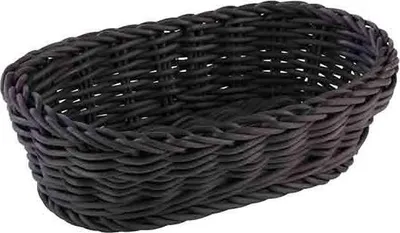 Produktbild von APS 50626 Korb PROFI LINE, Polypropylen, 19 x 12 cm, Höhe 6 cm, schwarz