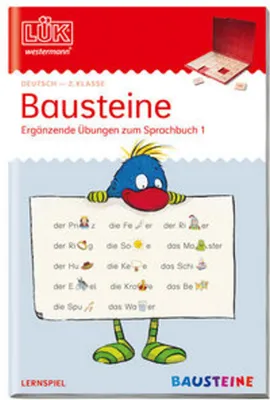 Obrázok produktu pre LÜK. Deutsch. 2. Klasse. - Teil 1: Bausteine - Ergänzende Übungen zum Sprachbuch, Teil 1