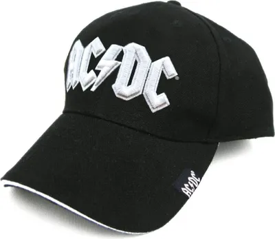 Produktbild von AC/DC - Weiße Logo Baseballkappe