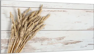 Image de Plaque de recouvrement pour cuisinière 90x52 Vitrocéramiquefeld Couverture anti-éclaboussures Plaque en verre Deko Planche à découper, blé bois