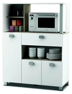 Produktbild von Küchenschrank in Weiß und Akazie
