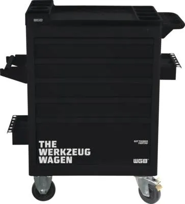 Produktbild von Werkstattwagen, Einbauschrank, Werkbank WGB 670 x 970 x 470 mm schwarz