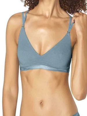 Produktbild von Sloggi S Serenity Bralette, Farbe: Blue Lake HY/00HY, Größe: L Bralette