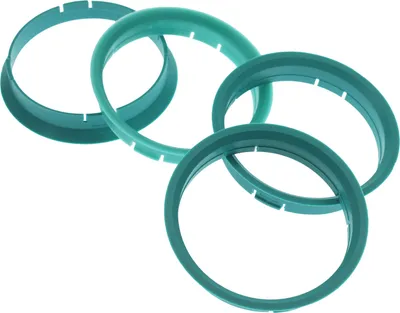 Produktbild von 4x Zentrierringe 72,5 x 70,1 mm Türkis Felgen Ringe  Germany