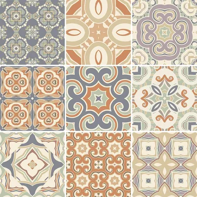 Produktbild von Selbstklebende Fliesenaufkleber für Küche und Bad – 9 JULIETINA AZULEJOS Fliesenaufkleber – 9 Aufkleber 20 x 20 cm