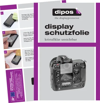 Zdjęcie produktu dla 1x folia ochronna do Nikon D2Hs przezroczysty ekran ochronny folia ochronna wyświetlacza dipos