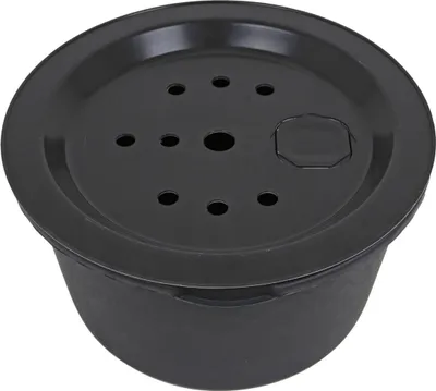 Produktbild von CLGarden ø 66cm 90 Liter Springbrunnenbecken rund mit GFK Deckel für Springbrunnen Gartenbrunnen Becken Deckel Set