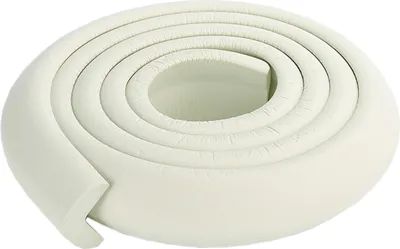 Obrázek produktu pro 2M zesílený ochranný pásek ve tvaru písmene L na hraně dětského stolu proti kolizi, bílý