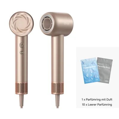 Produktbild von Dreame Glory Mix Haartrockner Mit Negativen Ionen,Aromatherapie-Haarpflege,3 austauschbare Multifunktionsdüsen,NTC 55℃ Temperaturregelung,110K RPM